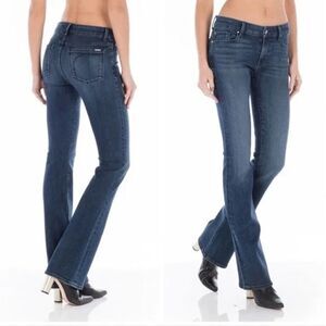 Fidelity Belladonna Mid Rise Bootcut jeans (hemmed) Size 25